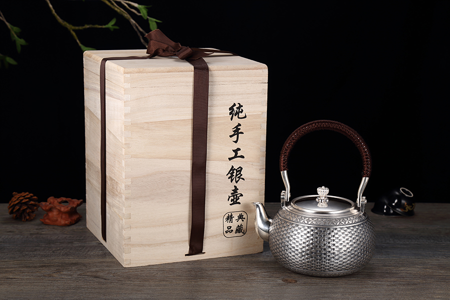 生活用品银壶拍摄：与钱生生合作案例