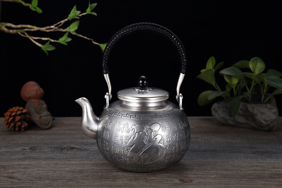 生活用品银壶拍摄：与钱生生合作案例