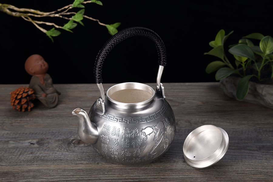 生活用品银壶拍摄：与钱生生合作案例