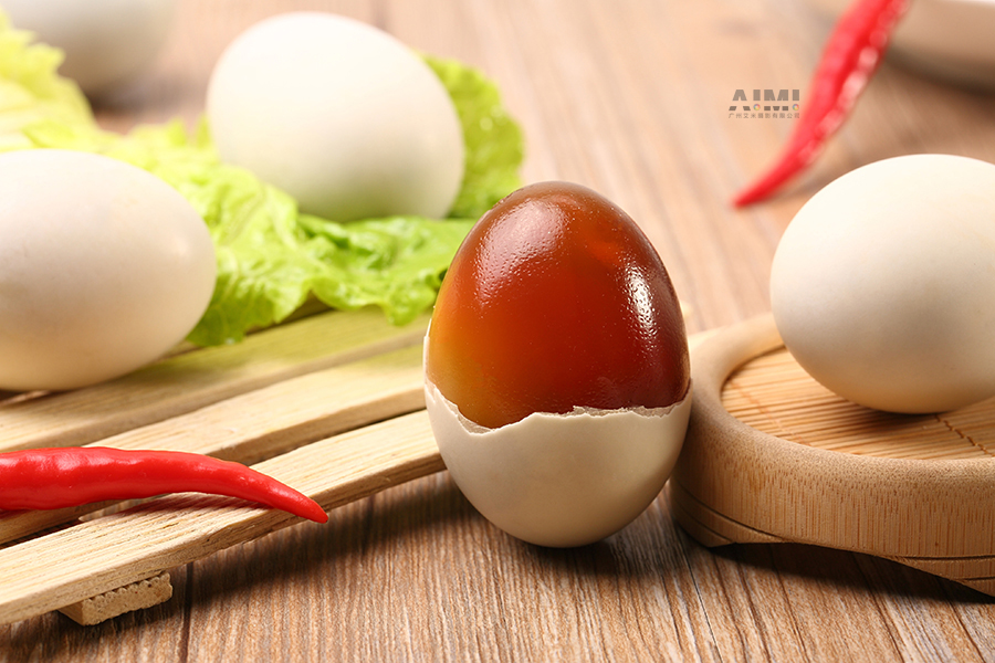 食品三味蛋拍摄：与珍硒合作案例