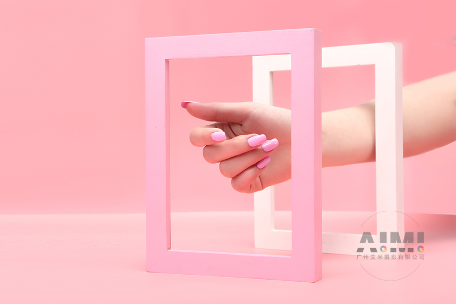 指甲贴手摸拍摄：与MISS MODA合作案例