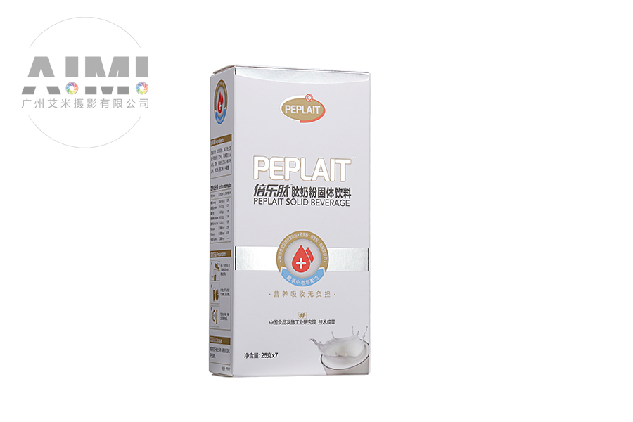 奶粉产品拍摄：与PEPLAIT倍乐肽合作案例