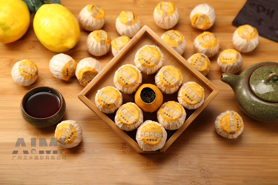 茶叶拍摄：与黄金柠合作案例
