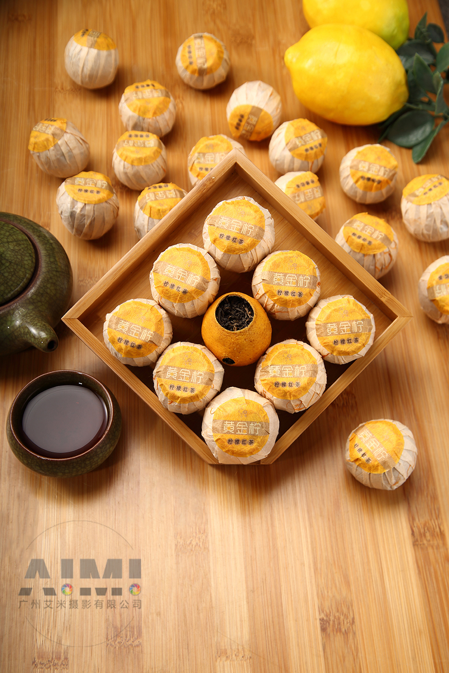 茶叶拍摄：与黄金柠合作案例
