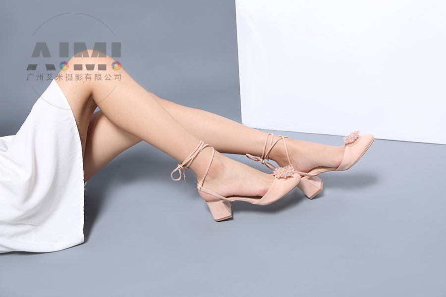 女鞋脚模拍摄：与梦迪尔合作案例