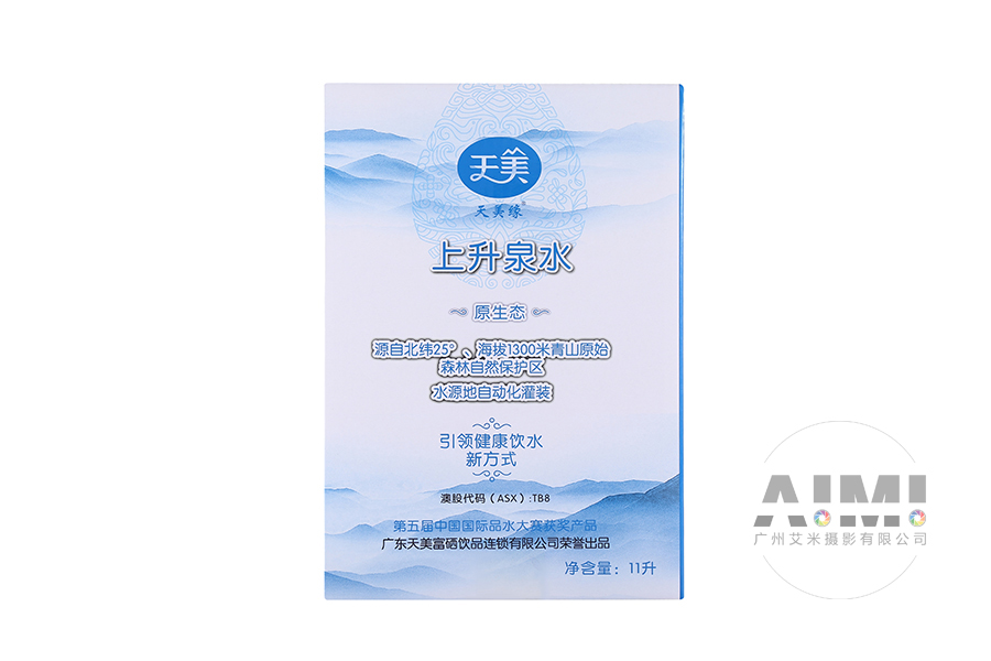 矿泉水拍摄：与天美缘合作案例