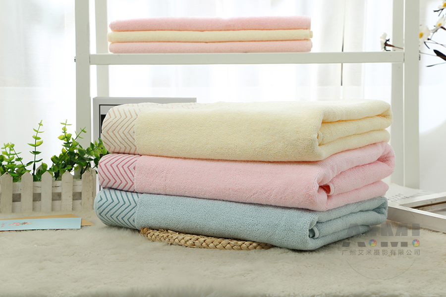 毛巾拍摄：与Sun Cleanly合作案例