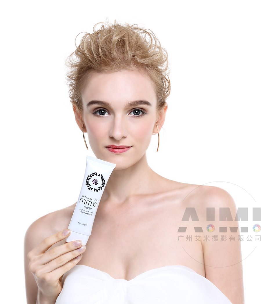 化妆品模特拍摄:与曼洛姿合作案例