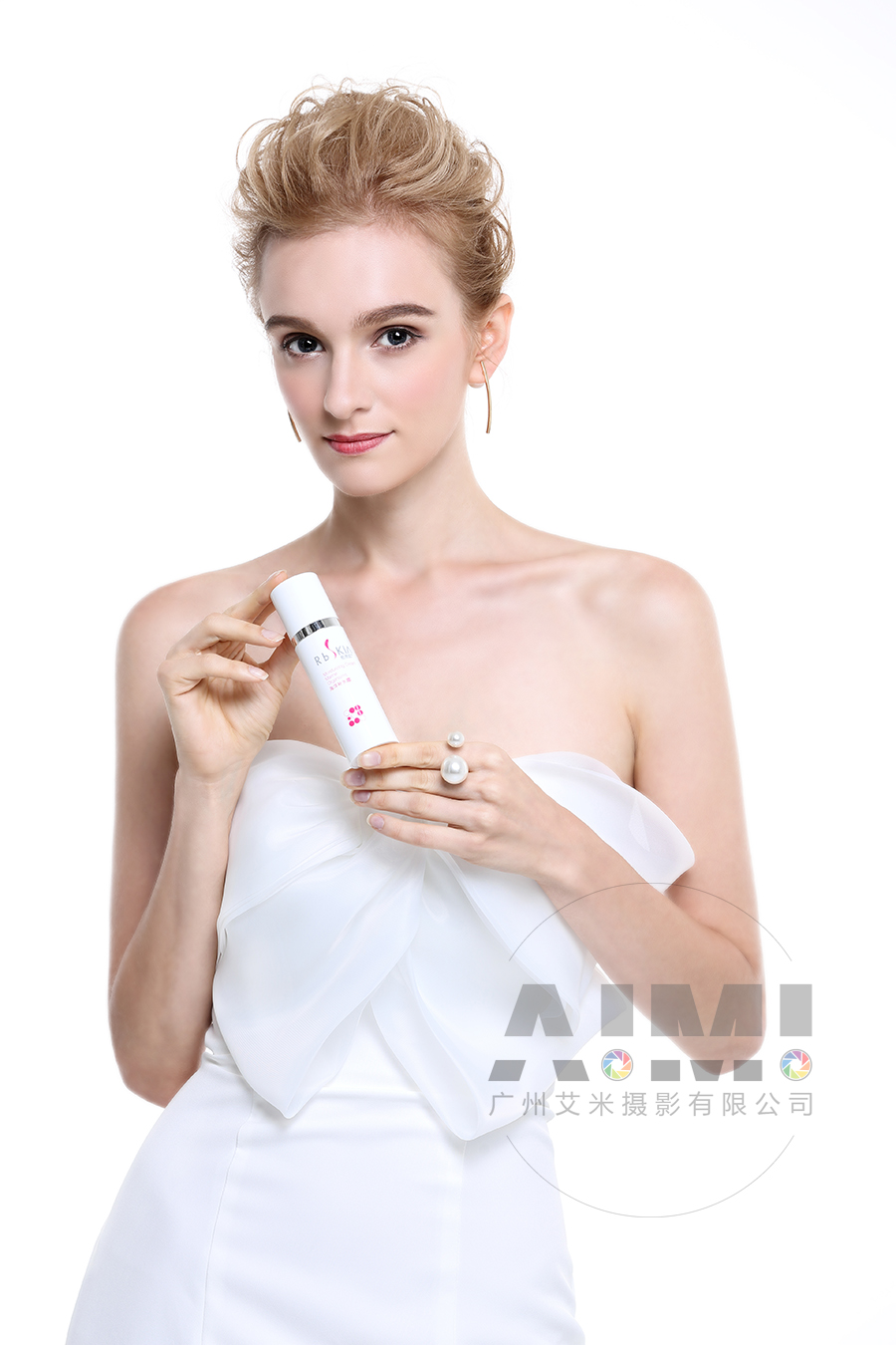 化妆品模特拍摄:与曼洛姿合作案例
