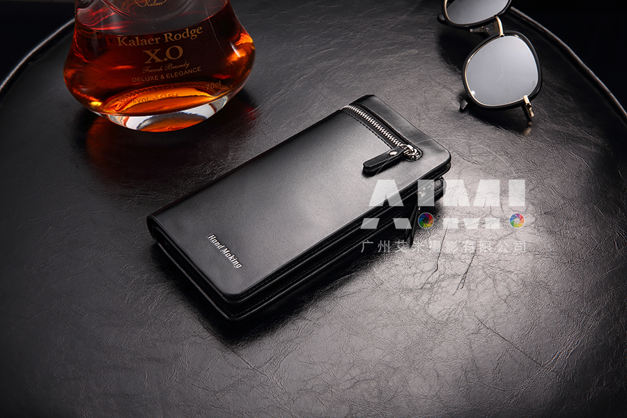 钱包拍摄男钱包  摄影场景拍摄