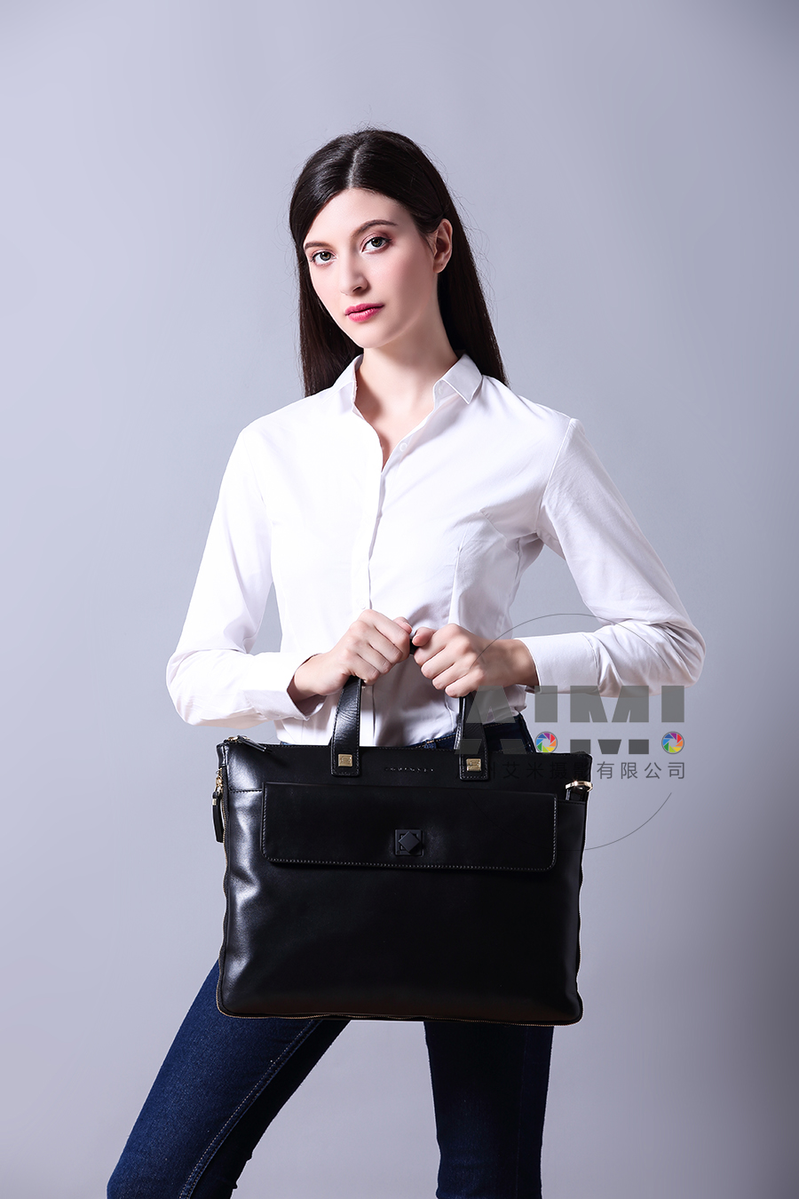 Women's Bags Photography模特 白底拍摄包包摄影