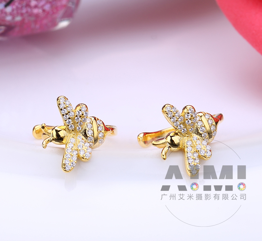 耳环首饰拍摄:与apm耳环合作案例