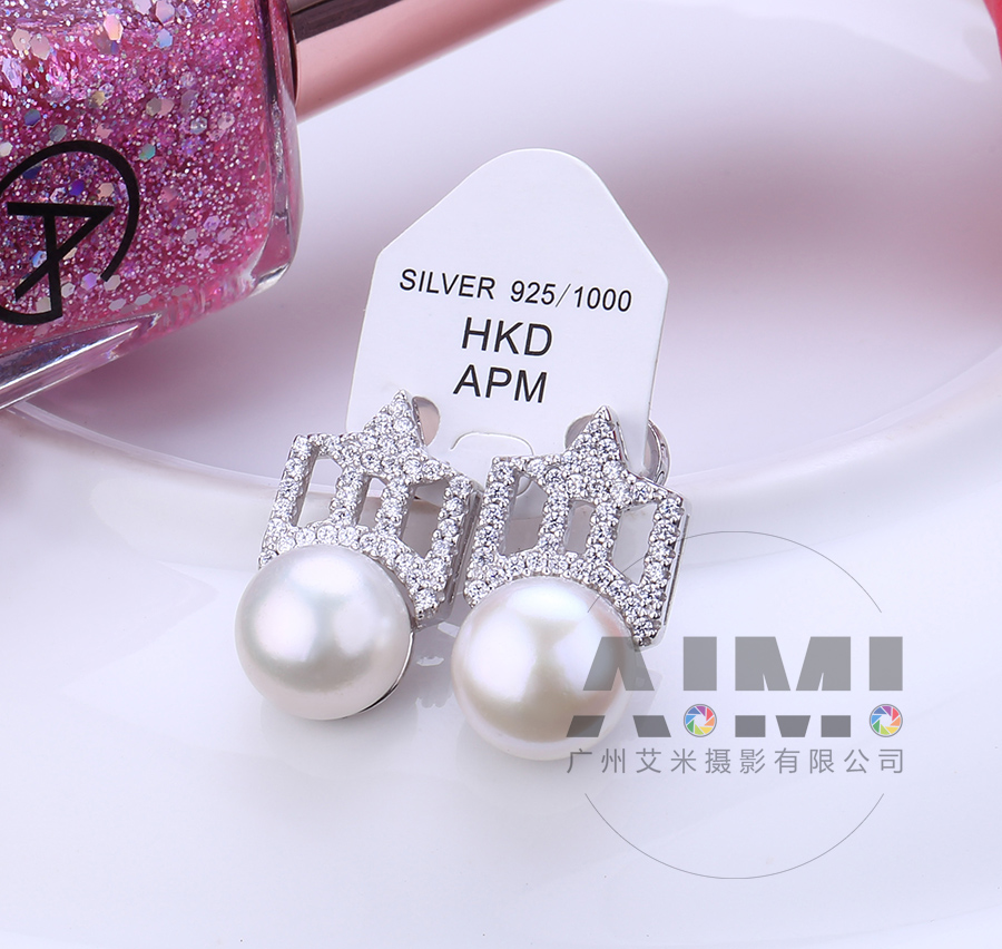 耳环首饰拍摄:与apm耳环合作案例