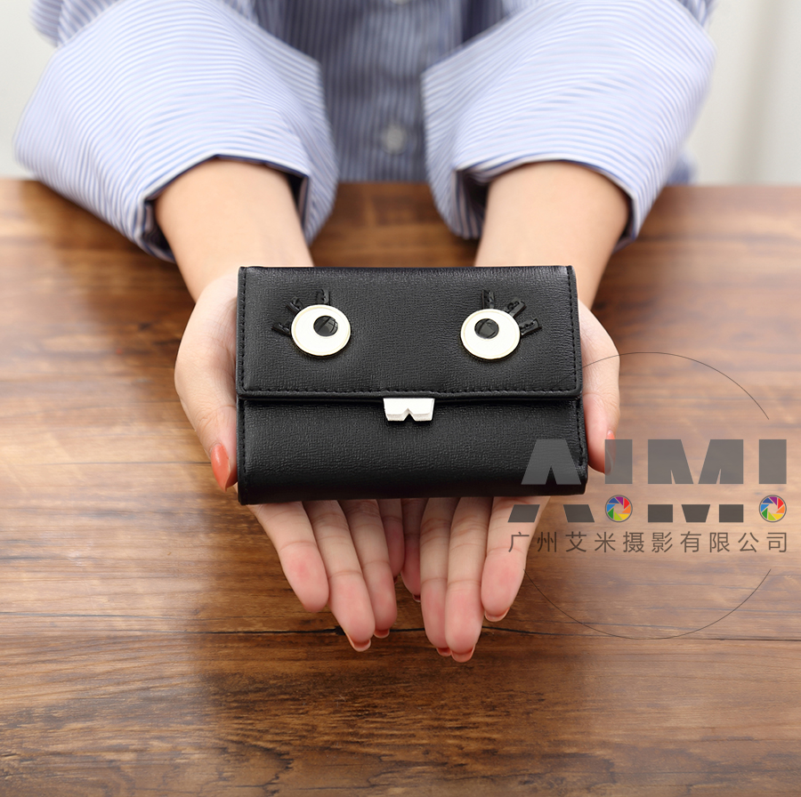 钱包拍摄女钱包 模特场景拍摄