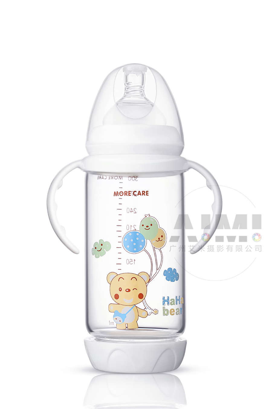 奶瓶白底拍摄:与MORECARE合作案例