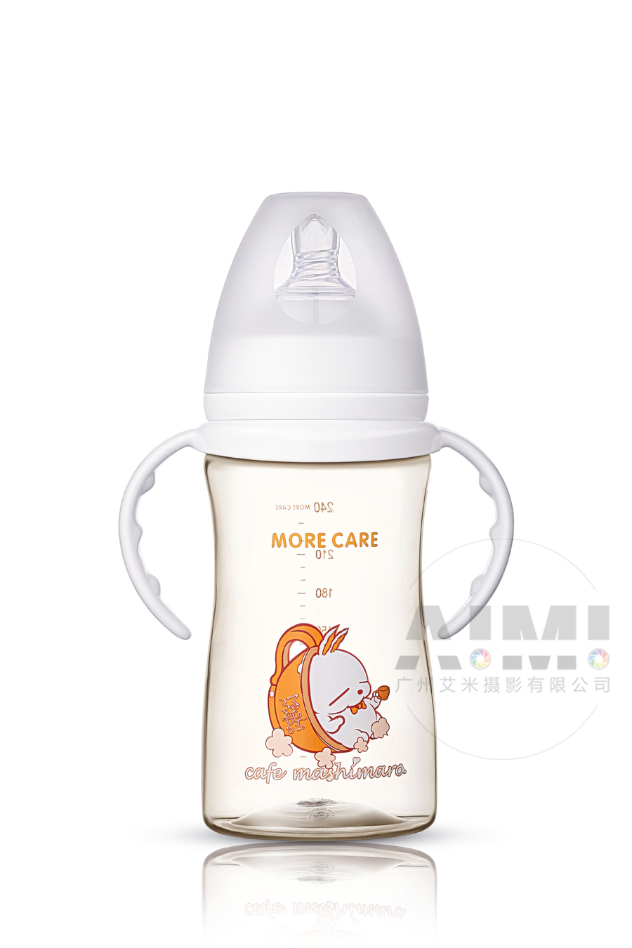 奶瓶白底拍摄:与MORECARE合作案例