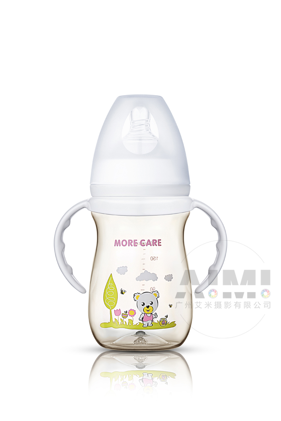 奶瓶白底拍摄:与MORECARE合作案例