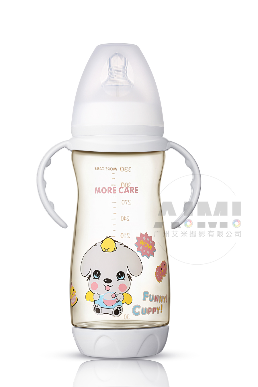 奶瓶白底拍摄:与MORECARE合作案例