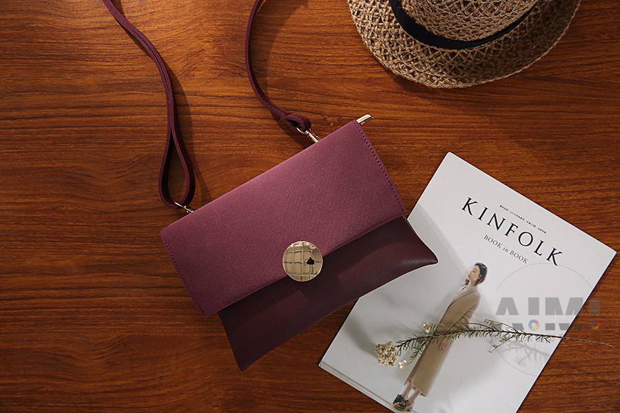 女钱包场景拍摄女包拍照