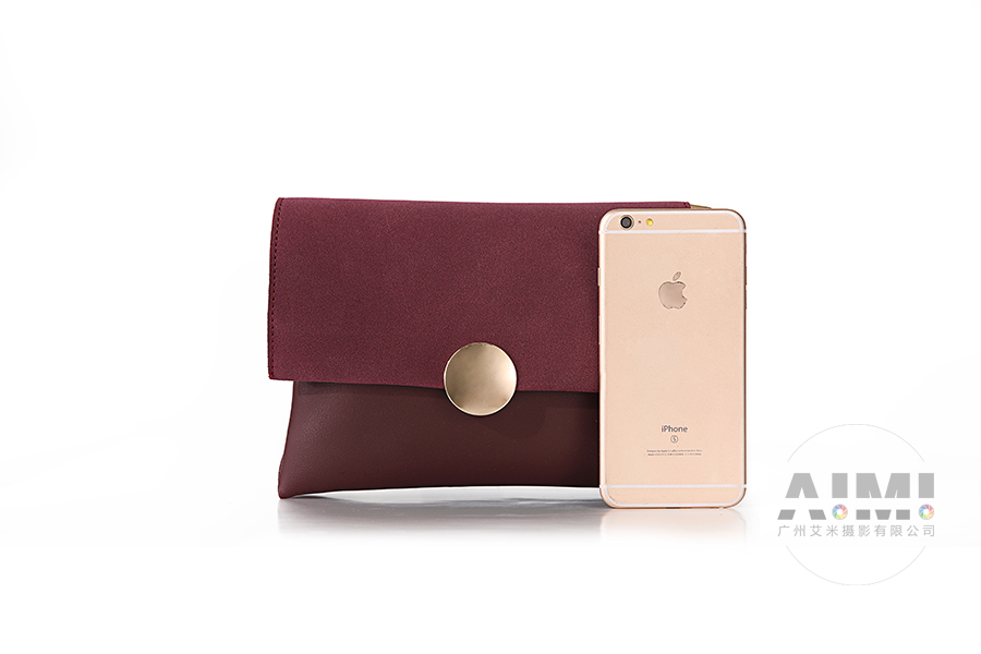 女钱包场景拍摄女包拍照