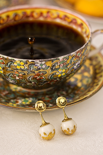 Gold Ring Product Scene Shooting Jewelry & Accessories Photography Effect Guangzhou Photography Comp