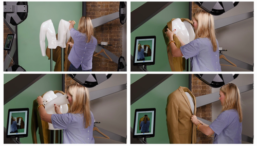 如何在幽灵模特 身上拍摄西装外套