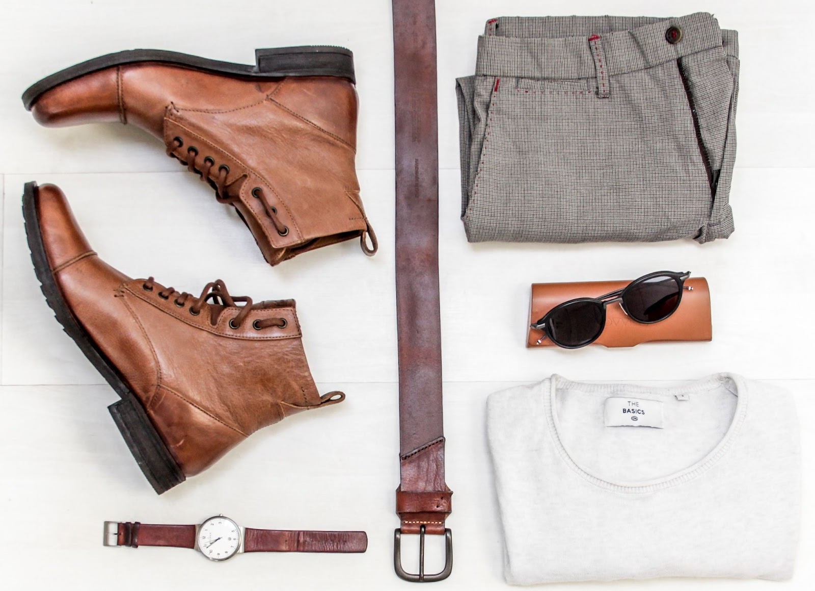 平铺拍摄效果照片的处理